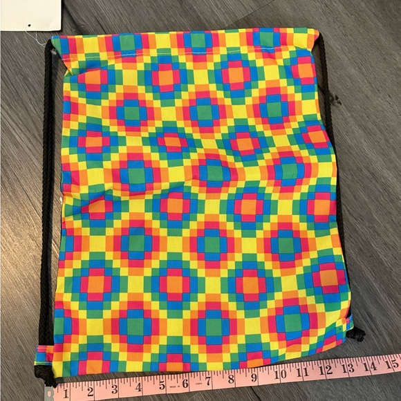 NWT Colorful Kids Drawstring Bags Set - Picture 6 of 7